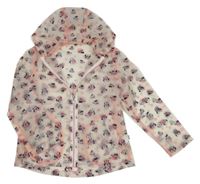 Průhledná nepromokavá bunda s Minnie s kapucí 