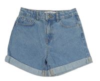 Modré riflové kraťasy Denim Co.