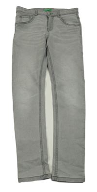 Šedé skinny rifle Benetton