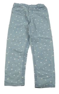Světlemodré džegíny s hvězdami Lupilu