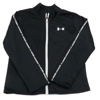 Černá sportovní funkční propínací mikina Under Armour