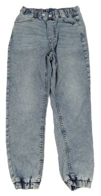 Světlemodré teplákov jogger rifle H&M