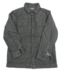 Tmavošedá košile Primark 