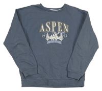 Šedá mikina s jelenem Primark