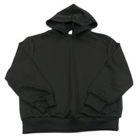 Černá mikina s kapucí Shein 