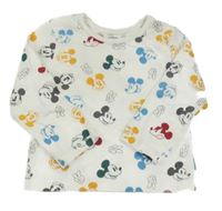 Bílé triko s Mickeym Disney + George 