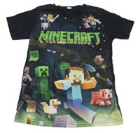 Černé tričko Minecraft vel. 176