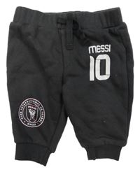 Tmavošedé fotbalové tepláky Messi Primark
