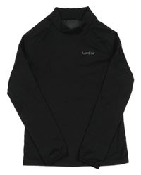 Černé thermo triko s logem Wed'ze