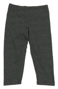 Tmavošedé melírované capri legíny Page one young