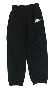 Černé sportovní tepláky s logem Nike