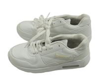 Bílé koženkové botasky vel. 36