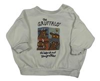 Světlešedá oversize mikina s Gruffalem George