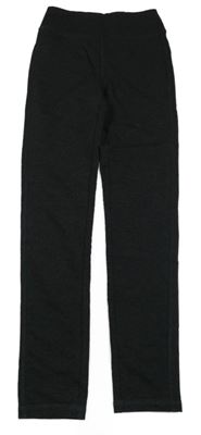 Antracitové melírované legíny H&M