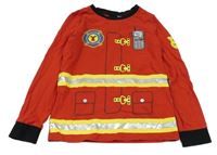 Červené triko - hasič H&M