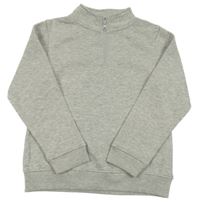 Šedá melírovaná mikina Primark