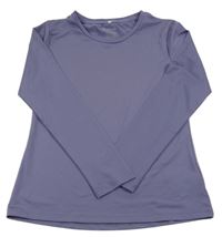 Fialové sportovní triko H&M