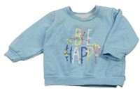 Světlemodrá mikina s nápisem Ergee