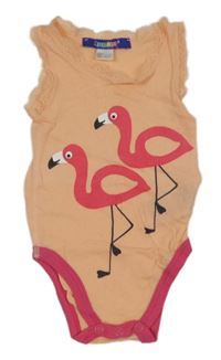 Meruňkové body s plameňáky Lupilu