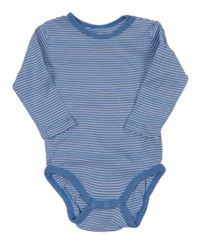 Modro-bílé pruhované body H&M