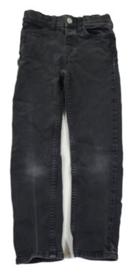 Tmavošedé skinny rifle H&M