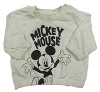 Bílá mikina s Mickeym zn. Primark