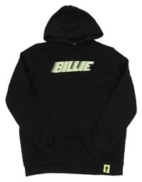 Černá mikina s kapucí - Billie Eilish 