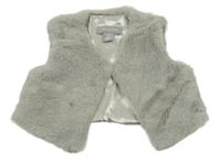 Šedá kožešinová podšitá vesta Primark