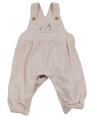 Světlerůžové laclové manšestráky s květy F&F