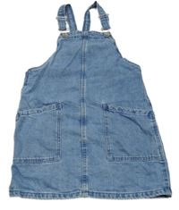 Světlemodré riflové laclové šaty Primark