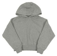 Šedá crop mikina s kapucí F&F