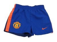 Tmavomnodro-červené sportovní kraťasy - Manchester United Nike