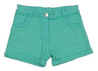 Tyrkysové riflové kraťasy Tu