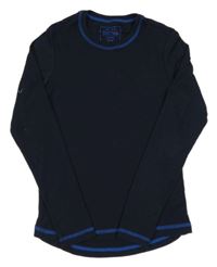 Tmavomodré funkční triko Tchibo