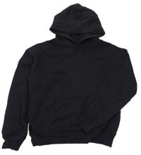 Černá mikina s kapucí H&M