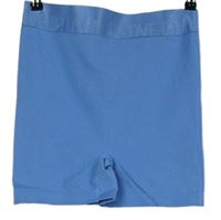 Dámské světlemodré žebrované elastické kraťasy s logem Primark