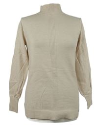 Dámský smetanový svetr se stojáčkem Olsen 