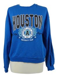 Dámská modrá mikina s potiskem C&A