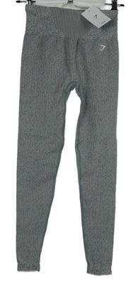 Nové - Dámské šedé melírované sportovní legíny Gymshark 