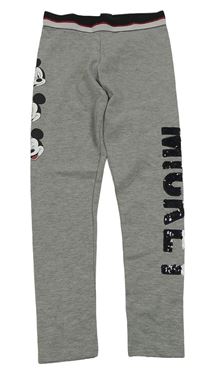 Šedé legíny s Mickey mousem Disney