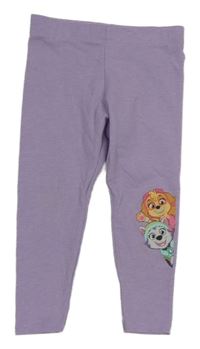 Fialové legíny s Paw Patrol Nickelodeon