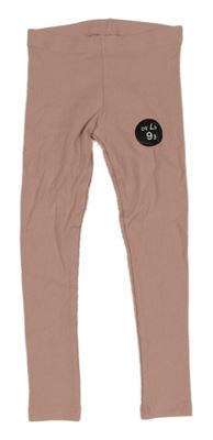 Nové - růžové žebrované legíny F&F