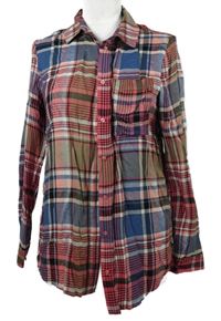 Dámská barevná kostkovaná halenková tunika Street One