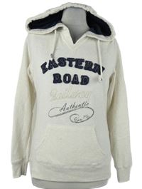 Dámská béžová mikina s nápisem a kapucí Pimkie