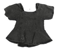 Tmavošedé tričko H&M