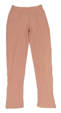 Růžové žebrované spodní kalhoty Manguun