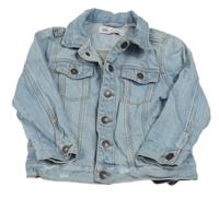 Světlemodrá riflová bunda Zara