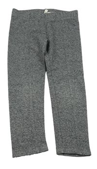 Tmavošedé melírované tregíny H&M