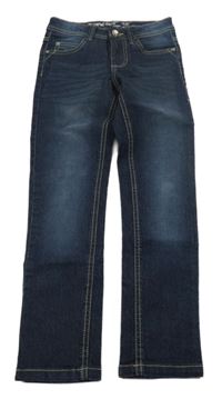 Tmavomodré skinny rifle Pepperts