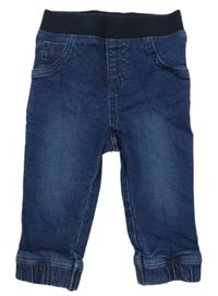 Tmavomodré cuff rifle Matalan